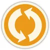 circling arrows-orange