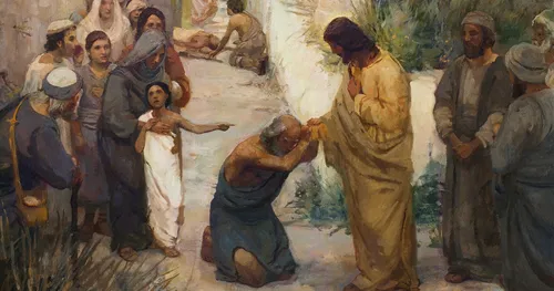 Jesus Kristus helbreder folk