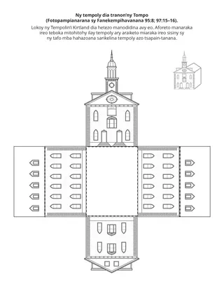 pejin’ny asa atao: ny tempoly dia tranon’ny Tompo