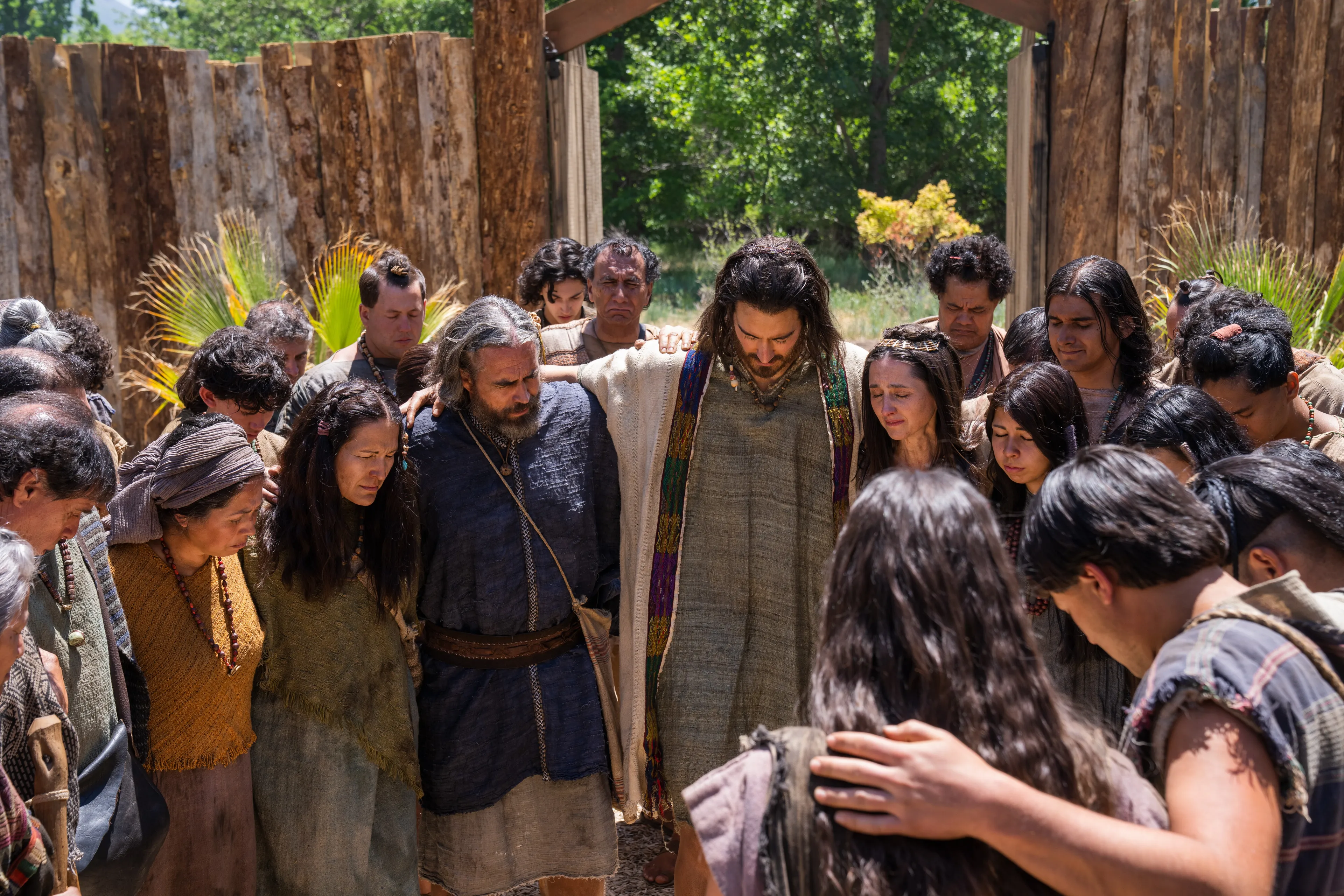 As the Lamanites approach the Land of Helam, Alma and his people pray to the Lord that he will soften the hearts of the Lamanites.