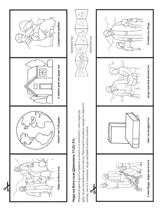страница с материали за дейности: Чедо на Бога съм