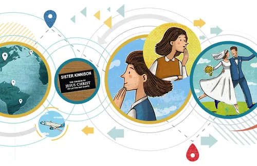 young woman deciding between a mission and marriage