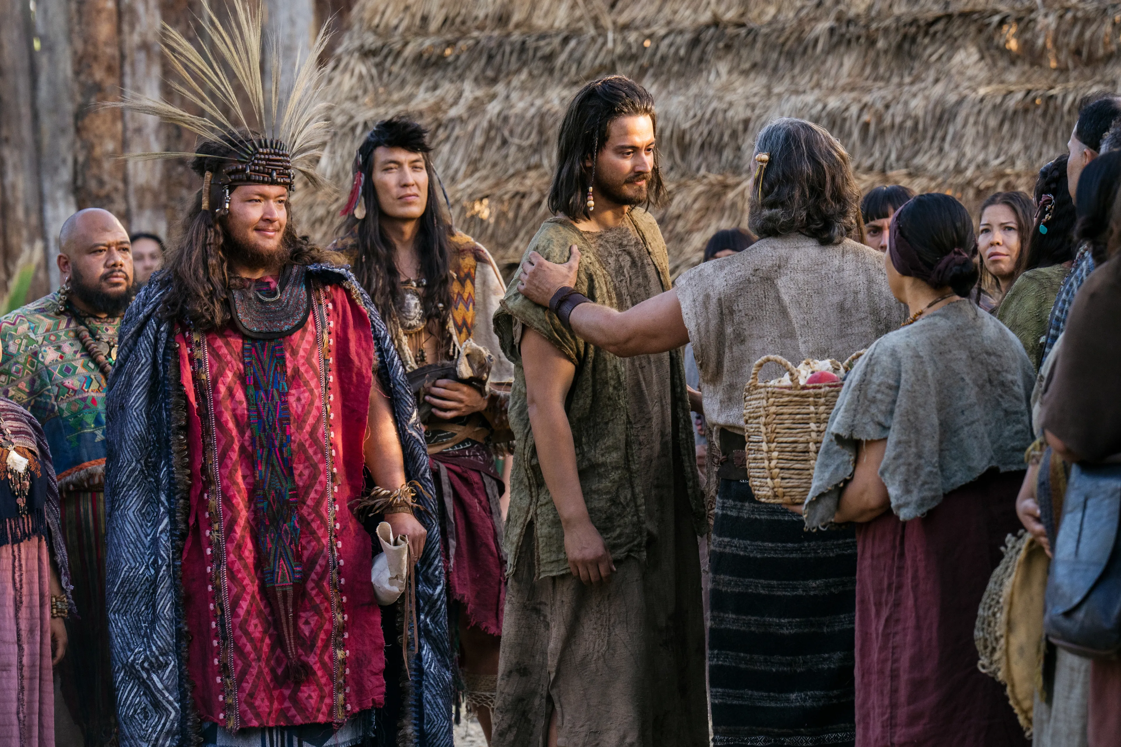 Helem looks to Alma as the army of the Lamanites takes the people into bondage.