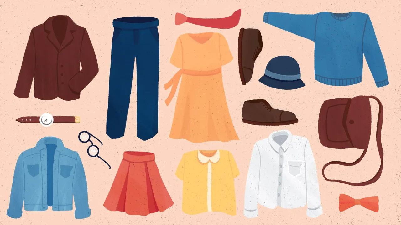 Clothing that can be worn at a church Sunday service meeting