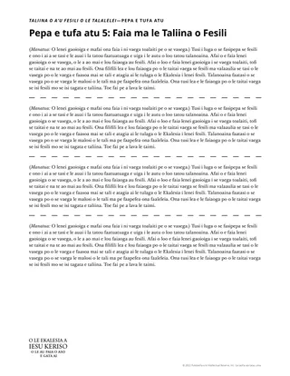 tufaaga a le faiaoga