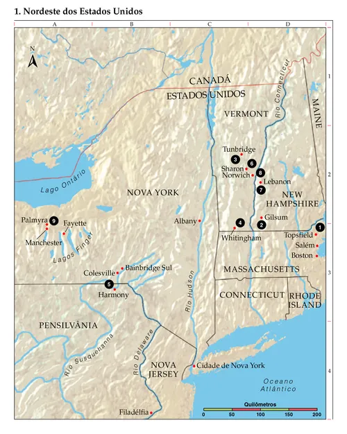 mapa 1 da história da Igreja