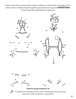 The Spirit World coloring page