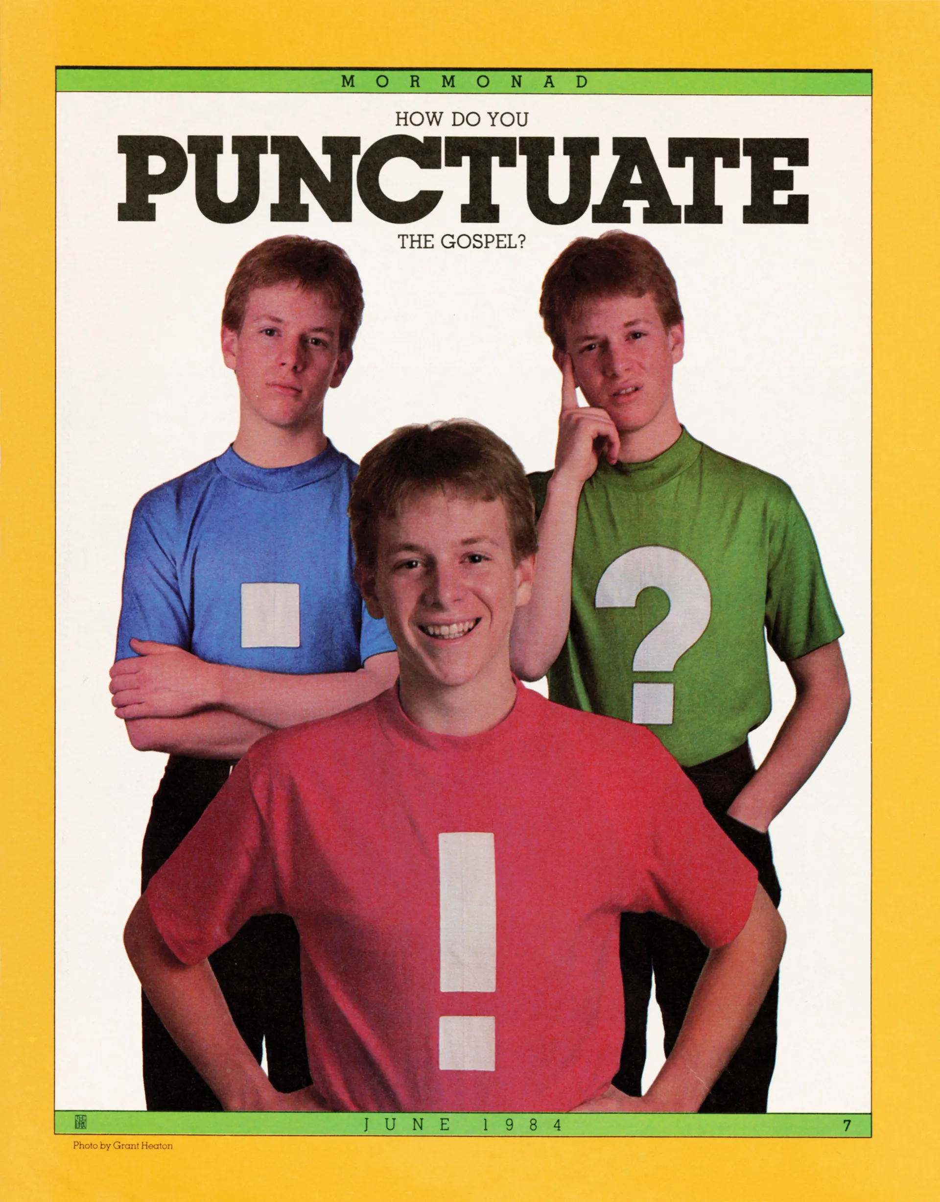 How Do You Punctuate the Gospel? June 1984 © undefined ipCode 1.