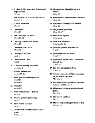 Table of Contents coloring page