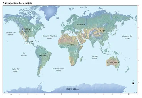 Zemljopisna karta iz povijesti Crkve 7