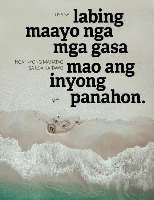 poster “Usa sa Labing Maayo nga mga Gasa”