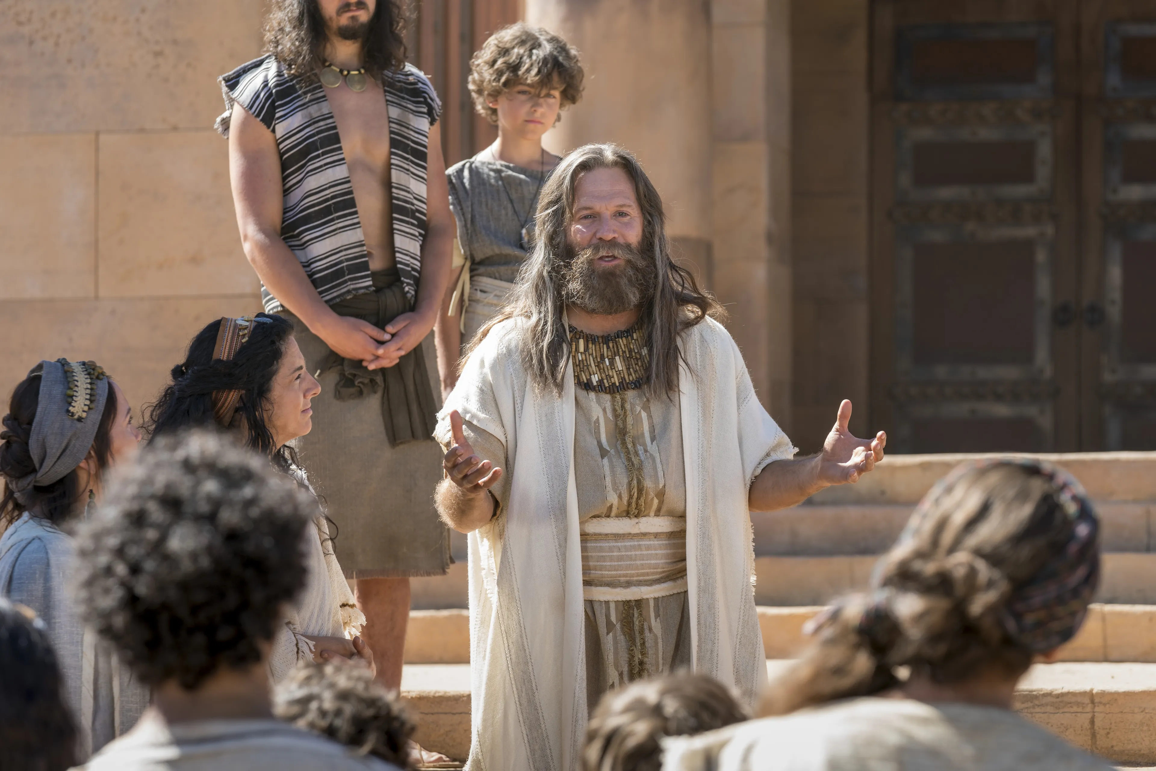 Jacob teaches the Nephites.