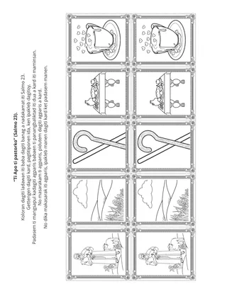 panid ti aktibidad: “Ni Jehova isu ti pastorko”