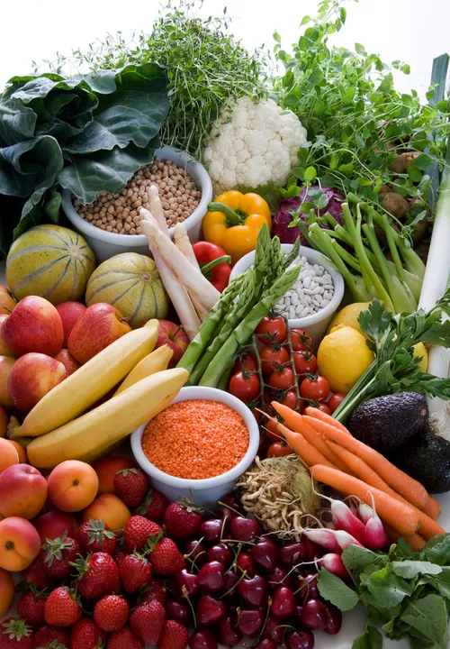 грав, овошје, зеленчуци