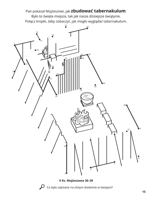 The Tabernacle coloring page