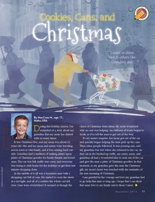 Cookies, Cans, and Christmas