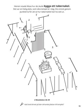 The Tabernacle coloring page