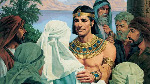 Joseph with his brothers