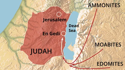 map of Judah