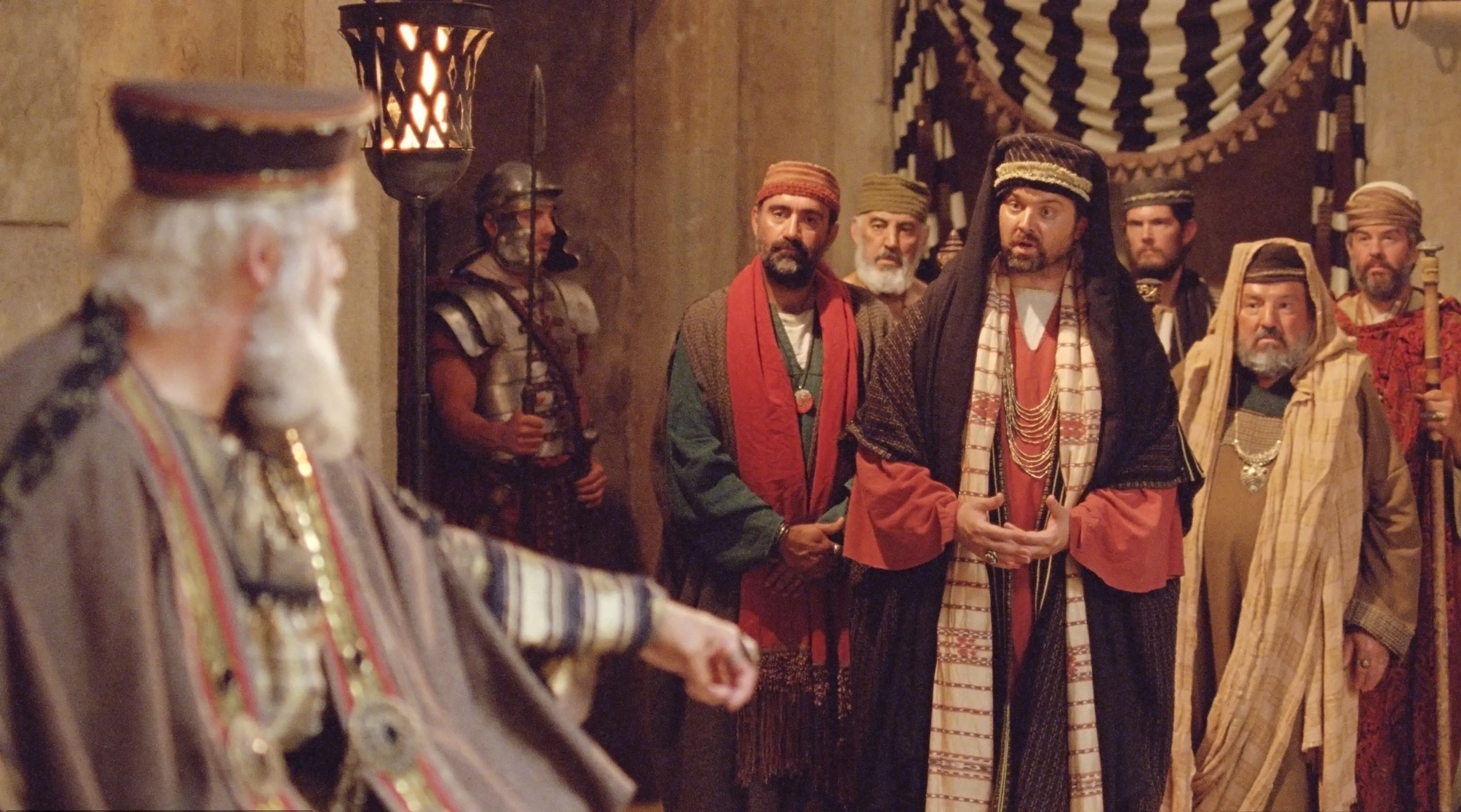 The chief priests and scribes of King Herod tell him of the prophecies of Christ's birth.