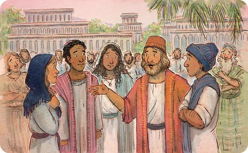 Jonah teaching people