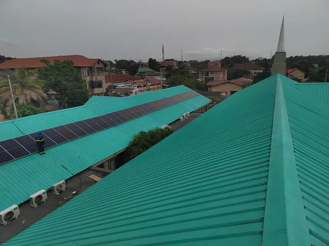 Africa Central Solar Panels