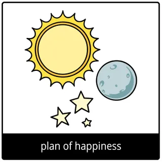 plan of happiness gospel symbol