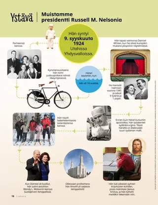 Artikkeli presidentti Nelsonista lapsille