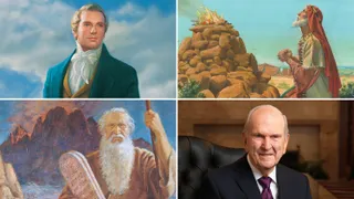 Showing for prophets from past to now