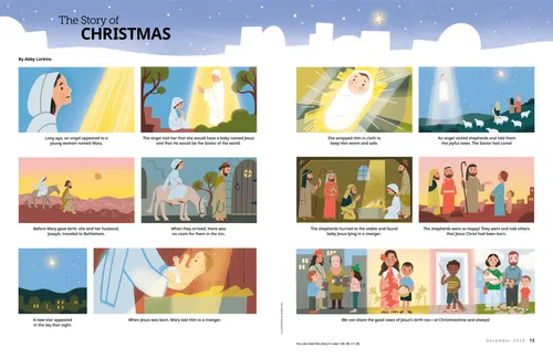 Illustrated scripture story