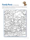 a family picnic hidden pictures