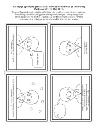 faqja e veprimtarisë së Fillores: Kur bëj një zgjedhje të gabuar, Jezusi mund të më ndihmojë që të ndryshoj