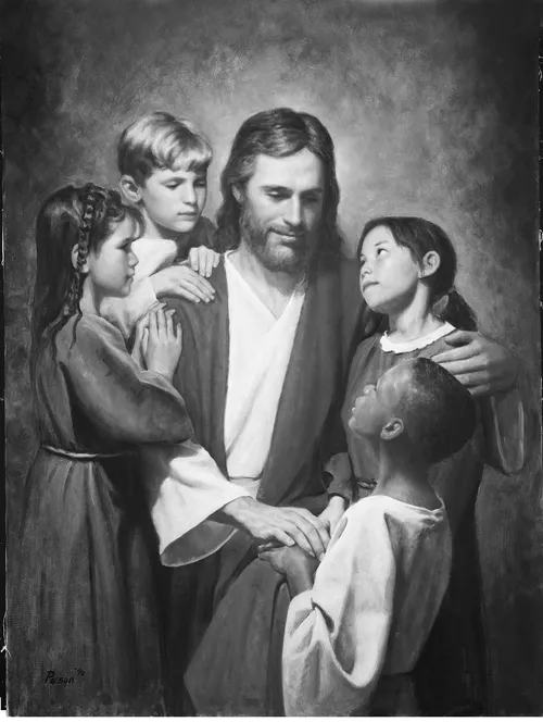 Christ with children