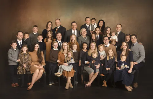 portrait of the Pace family