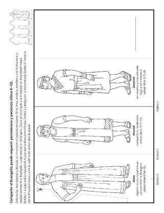 Hoja de actividades: Compartir el Evangelio puede requerir persistencia y paciencia