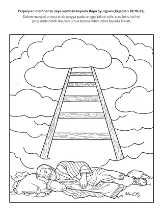 halaman aktiviti: perjanjian membantu saya kembali kepada Bapa Syurgawi