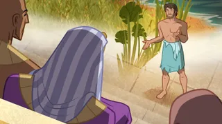 Joseph interpreting Pharaoh’s dreams