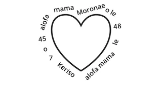 laina o le atatusi o le fatu ma le mau faasino ma le fasifuaitau autu o le mau mo le Moronae 7:45–48 o loo siomia ai le fatu i se soo se faasologa