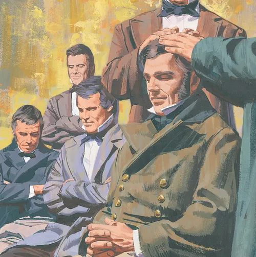 Joseph Smith ordaining Apostles