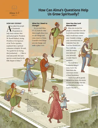 How can Almas question help us grow spiritually