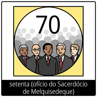Símbolo do evangelho — setenta (ofício do Sacerdócio de Melquisedeque)