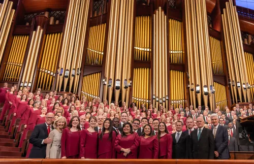 Tabernacle Choir group photo