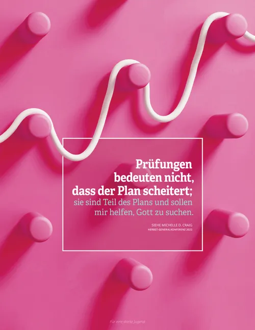 Poster mit Zitat von Schwester Craig