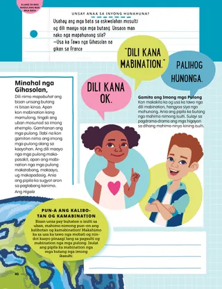 boy and girl talking