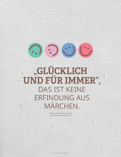 Poster mit Zitat von Elder Gong