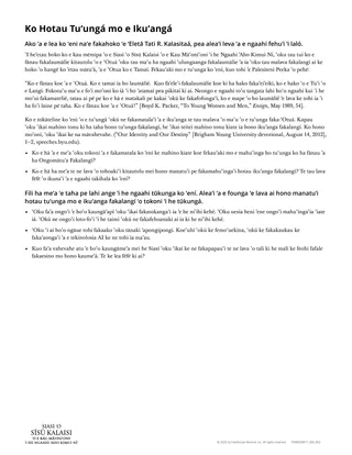 laʻipepa tufa Ko Hotau Tuʻungá mo e Ikuʻangá