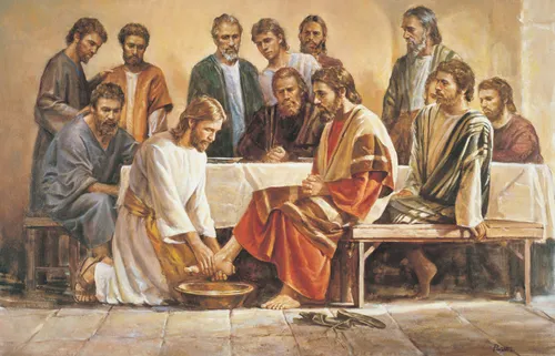 Jesus Washing the Feet of the Apostles