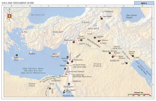 Map Bible nsọ 9