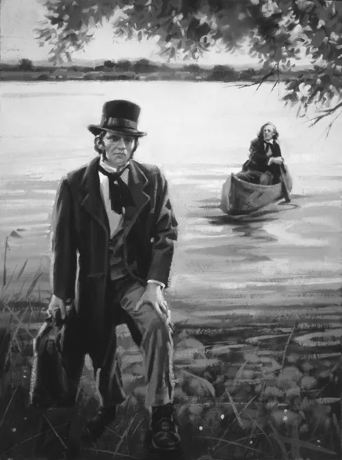 Elder Wilford Woodruff and Elder Brigham Young