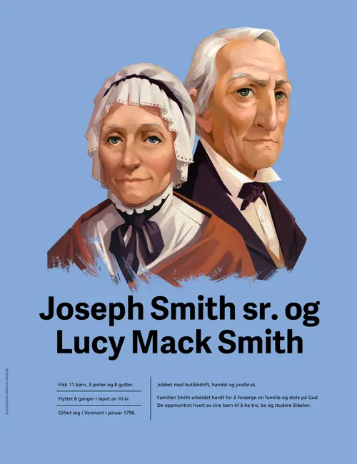 Joseph Smith sr. og Lucy Mack Smith